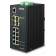 IGS-12040MT индустриальный управляемый коммутатор/ IP30 Industrial 8* 1000TP + 4* 100/1000F SFP Full Managed Ethernet Switch (-40 to 75 degree C, 2*DI, 2*DO, 12V-72VDC IN), ERPS Ring, 1588