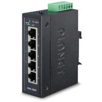 ISW-500T коммутатор для монтажа в DIN рейку/ IP30 Compact size 5-Port 10/100TX Fast Ethernet Switch (-40~75 degrees C)