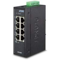 ISW-800T коммутатор для монтажа в DIN рейку/ IP30 Compact size 8-Port 10/100TX Fast Ethernet Switch (-40~75 degrees C)