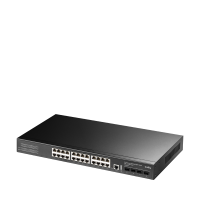 Коммутатор/24-Port Layer 3 Managed Gigabit Switch with 4 10G SFP Slots