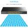 Коммутатор/24-Port Layer 2 Managed Gigabit PoE+ Switch with 4 Gigabit Combo Ports, 400W