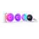 Система жидкостного охлаждения для ПК NZXT Kraken Elite 360 RGB (270W, 360mm, LED temp., White, RGB/ Fans: 1xF360 RGB Core Fan, 75.12CFM, 30dBA, 2400RPM/ Pump height 65mm, 2800RPM, Rad thickness 27mm/ S: 1851, 1700, 1200, 115X, AM5, AM4)
