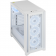 Корпус Corsair iCUE 4000D RGB Airflow, Midi-Tower, TG, 3x120mm RGB, 1xUSB-A 3.2, 1xUSB 3.2 Type-C, E-ATX, ATX, mATX, mITX White