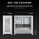 Корпус Corsair Frame 4000D, Midi-Tower, TG, no fan, 2xUSB-A 3.2, 1xUSB 3.2 Type-C, E-ATX, ATX, mATX, mITX White