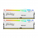 Память оперативная Kingston 32GB 6000MT/s DDR5 CL30 DIMM (Kit of 2) FURY Beast White RGB EXPO