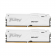 Память оперативная Kingston 32GB 6000MT/s DDR5 CL30 DIMM (Kit of 2) FURY Beast White RGB EXPO