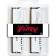 Память оперативная Kingston 64GB 6000MT/s DDR5 CL30 DIMM (Kit of 2) FURY Beast White XMP