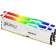 Память оперативная Kingston 64GB 6000MT/s DDR5 CL30 DIMM (Kit of 2) FURY Beast White RGB EXPO
