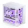 Корпус JONSBO TK-2, Midi-Tower, TG, no fans, 1xUSB-A 3.2 + 1xUSB-C 3.2, ATX, mATX, mITX White