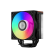 Кулер для процессора PCCooler RT500 Digital ARGB BK (240W, 4-pin PWM, LED temp., 152mm, Al/Cu, 5x6mm, ARGB, 1x120mm, 73.32CFM, 34.9dBA, 2200RPM, S: 1851/1700/1200/115X, AM5/AM4, black)