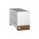 Корпус Fractal Design Terra, Mini-Tower, no fans, 1xUSB-A 3.0 + 1xUSB 3.2 Type-C, SFX PSU Support, mITX Silver