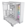 Корпус Corsair iCUE LINK 6500X RGB, Midi-Tower, TG, 3x120mm RGB, 4xUSB-A 3.2, 1xUSB 3.2 Type-C, E-ATX, ATX, mATX, mITX White
