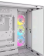 Корпус Corsair iCUE LINK 6500X RGB, Midi-Tower, TG, 3x120mm RGB, 4xUSB-A 3.2, 1xUSB 3.2 Type-C, E-ATX, ATX, mATX, mITX White
