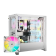 Корпус Corsair iCUE 5000D RGB Airflow, Midi-Tower, TG, 3x120mm RGB, 2xUSB-A 3.2, 1xUSB 3.2 Type-C, E-ATX, ATX, mATX, mITX White