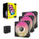 Кулер для корпуса Corsair iCUE LINK RX120 MAX RGB (120x120x30mm, 4-pin PWM, RGB, 71.3CFM, 29.5dBA, 2000RPM, Black, 3pcs)
