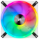 Кулер для корпуса Corsair iCUE QL140 RGB 140mm (140x140x25mm, 4-pin PWM, RGB, 50.2CFM, 26dBA, 1250RPM, White, 2pcs)