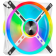 Кулер для корпуса Corsair iCUE QL140 RGB 140mm (140x140x25mm, 4-pin PWM, RGB, 50.2CFM, 26dBA, 1250RPM, White, 2pcs)