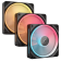 Кулер для корпуса Corsair iCUE LINK LX120-R RGB Reverse (120x120x25mm, 4-pin PWM, RGB, 66.7CFM, 37.7dBA, 2400RPM, Black, 3pcs)