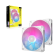 Кулер для корпуса Corsair iCUE LINK RX140 RGB (140x140x25mm, 4-pin PWM, RGB, 94.7CFM, 36dBA, 1700RPM, White, 2pcs)
