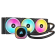 Система жидкостного охлаждения Corsair iCUE LINK H150i RGB (360mm, Black, RGB/ Fans: 3x120mm, 63.1CFM, 37dBA, 2400RPM/Rad thickness 27mm/ S: 1851, 1700, 1200, 115X, AM5, AM4)