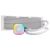 Система жидкостного охлаждения Corsair iCUE LINK H150i RGB (360mm, White, RGB/ Fans: 3x120mm, 63.1CFM, 37dBA, 2400RPM/Rad thickness 27mm/ S: 1851, 1700, 1200, 115X, AM5, AM4)