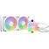 Водяное охлаждение для процессора be quiet! LIGHT LOOP 240mm white (250W, 240mm, White, ARGB/ Fans: 2x120mm, 61.8CFM, 34.9dBA, 2100RPM/ Pump 2900RPM, Rad thickness 27mm/ S: 1851, 1700, 1200, 115X, AM5, AM4)