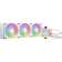 Водяное охлаждение для процессора be quiet! LIGHT LOOP 360mm white (250W, 360mm, White, ARGB/ Fans: 3x120mm, 61.8CFM, 36.8dBA, 2100RPM/ Pump 2900RPM, Rad thickness 27mm/ S: 1851, 1700, 1200, 115X, AM5, AM4)