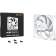 Кулер для корпуса be quiet! PURE WINGS 3 120mm PWM White (120x120x25mm, 4-pin PWM, 49.9CFM, 25.5dBA, 1600RPM, White)