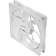 Кулер для корпуса be quiet! PURE WINGS 3 120mm PWM White (120x120x25mm, 4-pin PWM, 49.9CFM, 25.5dBA, 1600RPM, White)