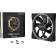 Кулер для корпуса be quiet! LIGHT WINGS 140mm PWM (140x140x25mm, 4-pin PWM, ARGB, 56CFM, 23.3dBA, 1500RPM, Black)