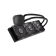 Система жидкостного охлаждения Corsair NAUTILUS 360 ARGB (360mm, Black, Fans: 3x120mm, 72.8CFM, 36dBA, 1700RPM/ S: 1851, 1700, AM5, AM4)
