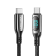 Кабель Vention USB 2.0 CM/CM с LED дисплеем - 1.2м. Чёрный 5А PD100W, шт.
