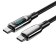 Кабель Vention USB 2.0 CM/CM с LED дисплеем - 1.2м. Чёрный 5А PD100W, шт.