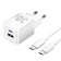 Набор для зарядки Vention з/у GaN 30W 2 порта USB (C + A) и кабель USB-C 3А Белый, шт. Набор для зарядки Vention з/у GaN 30W 2 порта USB (C + A) и кабель USB-C 3А Белый, шт.