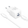 Набор для зарядки Vention з/у GaN 30W 2 порта USB (C + A) и кабель USB-C 3А Белый, шт. Набор для зарядки Vention з/у GaN 30W 2 порта USB (C + A) и кабель USB-C 3А Белый, шт.