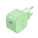 Сетевое зарядное устройство Vention на 1 порт USB С 20W  Зелёный, шт. Сетевое зарядное устройство Vention на 1 порт USB С 20W  Зелёный, шт.