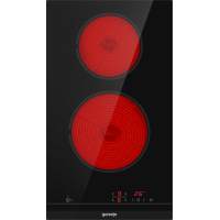 Электрическая домино GORENJE/ Домино,  Электрическая, Стеклокерамическая варочная панель, Цвет: Черный, Стеклокерамическая варочная панель, Шлифованный передний край, Сенсорное управление, Таймер, Защитная блокировка от детей, Габаритные размеры (вхшхг): 