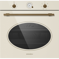 Шкаф духовой электрический MAUNFELD/ Тип: электрический 60 см, РЕТРО, 7 режимов, 56 л, гриль, конвекция, таймер, 1 уровень телескопических направляющих, циферблат, габариты (ШхГхВ), мм: 595x595,5x512, слоновая кость