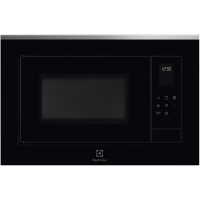 Встраиваемая микроволновая печь ELECTROLUX/ Микроволновая печь с грилем, объем 25 л., высота 390 мм, цвет черный/нерж. Сталь