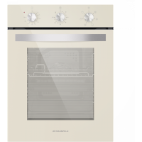 Шкаф духовой электрический MAUNFELD EOEC516BG/ 448х546х595 мм, Независимый тип установки, класс энергопотребления А,  7 основных режимов,  механическое управление, двойное стекло дверцы, металлическая ручка дверцы, холодный фронт, объем 51 л, конвекция, г