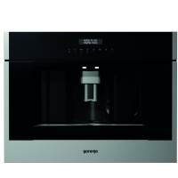 Встраиваемая кофемашина GORENJE/ Автоматическая кофемашина, Материал: Нержавеющая сталь, Максимальная мощность: 1350 Вт, Габаритные размеры (вхшхг): 45,5 ? 59,5 ? 38,1 см, Вес (брутто/нетто): 27,2 / 22,6 кг