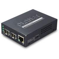 GT-1205A медиа конвертер/ 1-Port 10/100/1000Base-T - 2-Port Gigabit SFP Switch/Redundant Media Converter