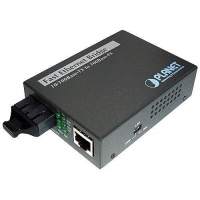 FT-801 медиа конвертер/ 10/100Base-TX to 100Base-FX (ST) Bridge Media Converter, LFPT Supported