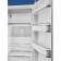 Холодильник SMEG FAB28RBE5 Отдельностоящий однодверный холодильник, стиль 50-х годов, 60 см, синий, петли справа
