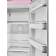 Холодильник SMEG FAB28RPK5 Отдельностоящий однодверный, стиль 50-х годов, 60 см, розовый, петли справа