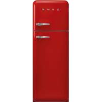 Холодильник SMEG FAB30RRD5 Отдельностоящий двухдверный холодильник,стиль 50-х годов, 60 см, красный, петли справа