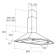 Настенная купольная вытяжка JET AIR AIR JENNY TC-S 90 INX-10-PRF0168218 режимы: Рециркуляция;Отвод; 90х50х116.9см; , Серебристый