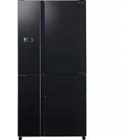 Холодильник Sharp Двухкамерный, класс энергопотребления A+, объем 65л, Высота: 185см, Чёрный