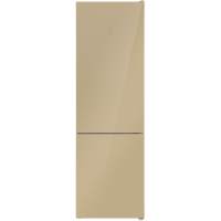 Холодильник MAUNFELD MFF200NFBG, стандартный компрессор, NoFrost, полезный объем 351 л, объем холодильной камеры 271 л, объем морозильной камеры 106 л, сенсорное управление, LED освещение, R600A, энергоэффективность А+, уровень шума 42 дБ, цвет бежевый