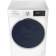 Стиральная машина c инвертором MAUNFELD MFWM1410WH02, узкая, фронтальная, 84.7х50х60 см, загрузка 10 кг, 1400 об.мин, 15 режимов, электронное управление, защита от детей, дисплей, отсрочка старта, индикация этапов, энергоэффективность А+++, цвет белый